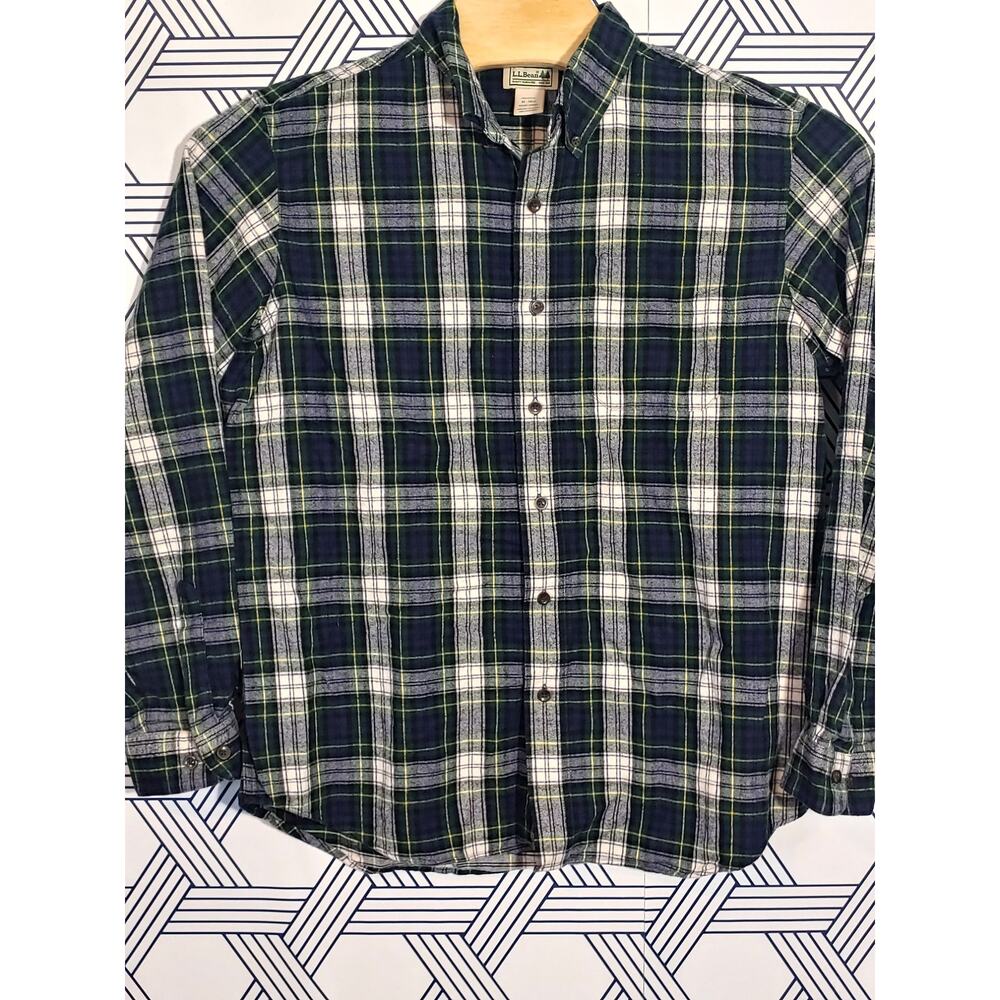 LL Bean Traditional Fit Flannel Size M